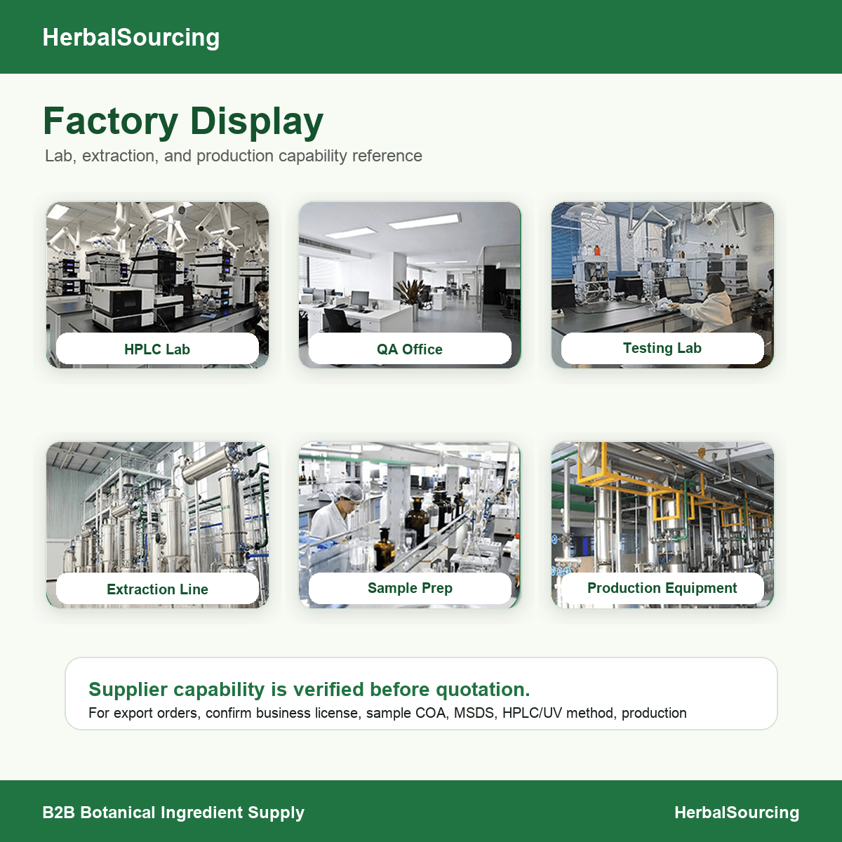 Nattokinase supplier facility reference