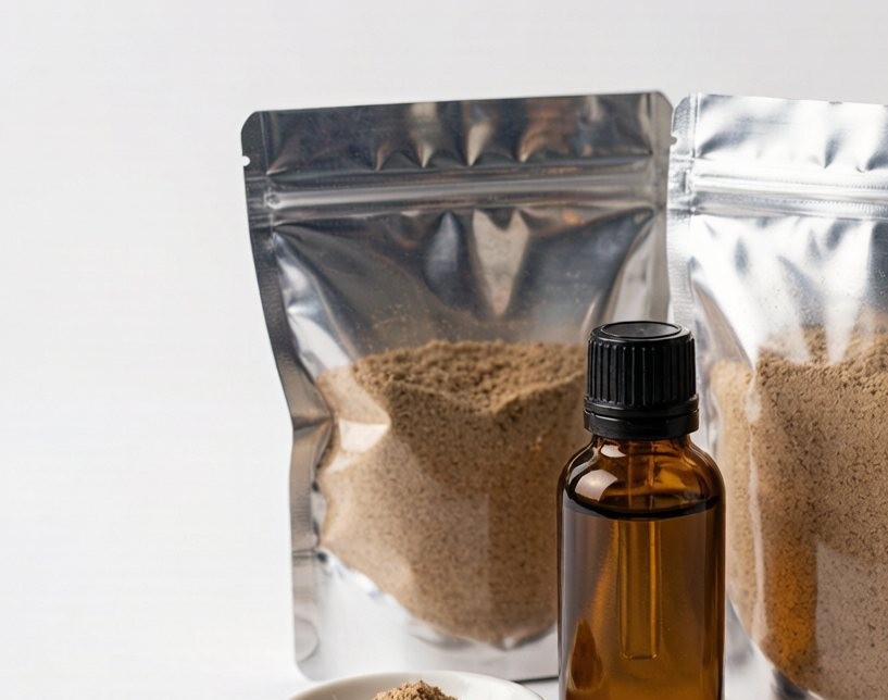 Osmanthus extract powder and absolute oil packaging